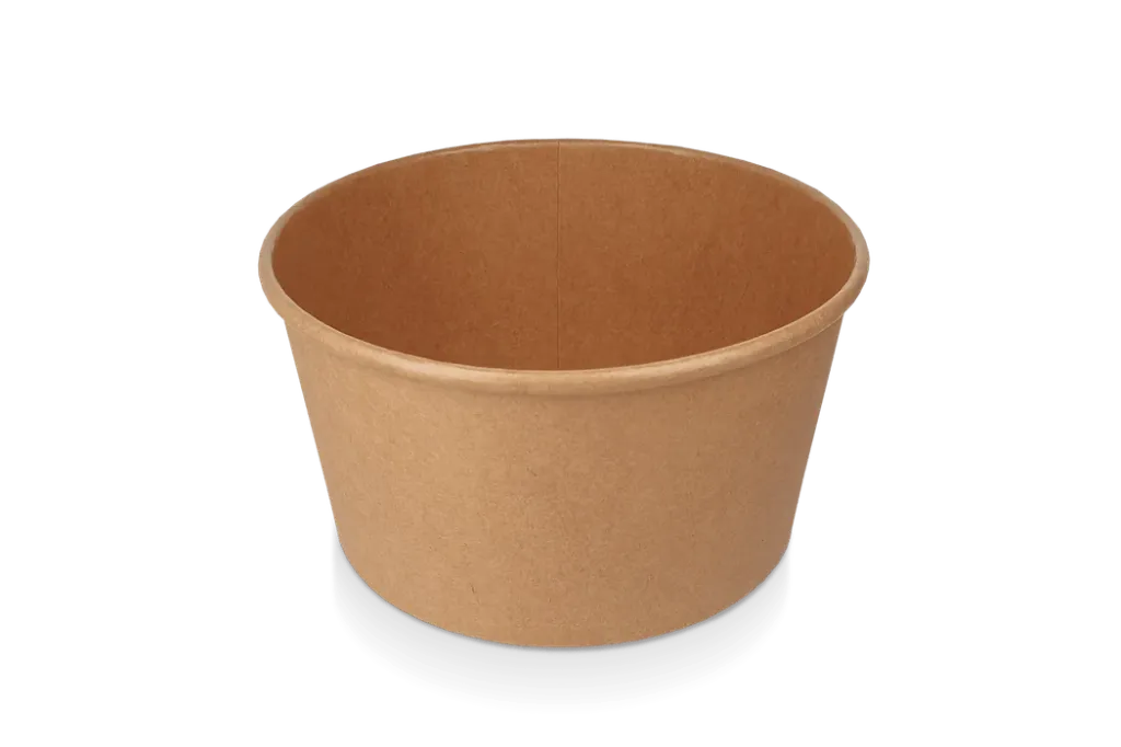 Salade Poke Bowl 1000ml 32oz Ø148mm kraft - 300 st.