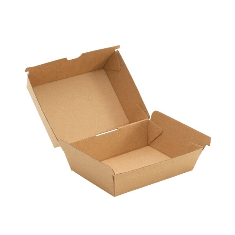 Lunch box IP9 14x10x8cm kraft - 200 st.