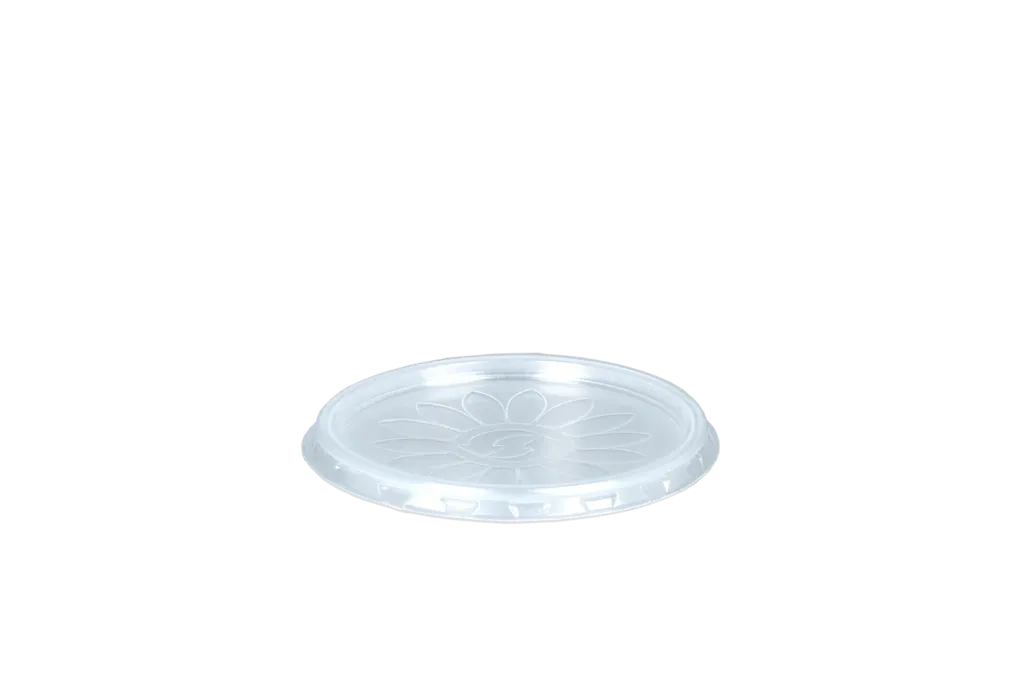 Deksel rond bakje Ø70mm Transparant - 1000 st.