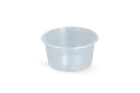 Rond bakje 80cc Ø70mm Transparant - 1000 st.