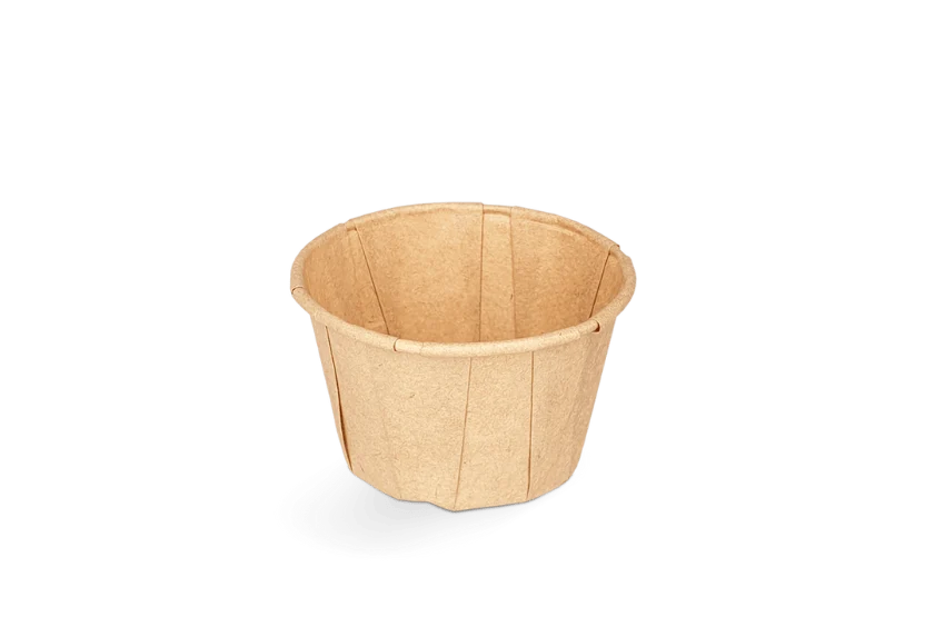 Souffle sausbakje papier 60ml 2oz BIO - 5000 st.