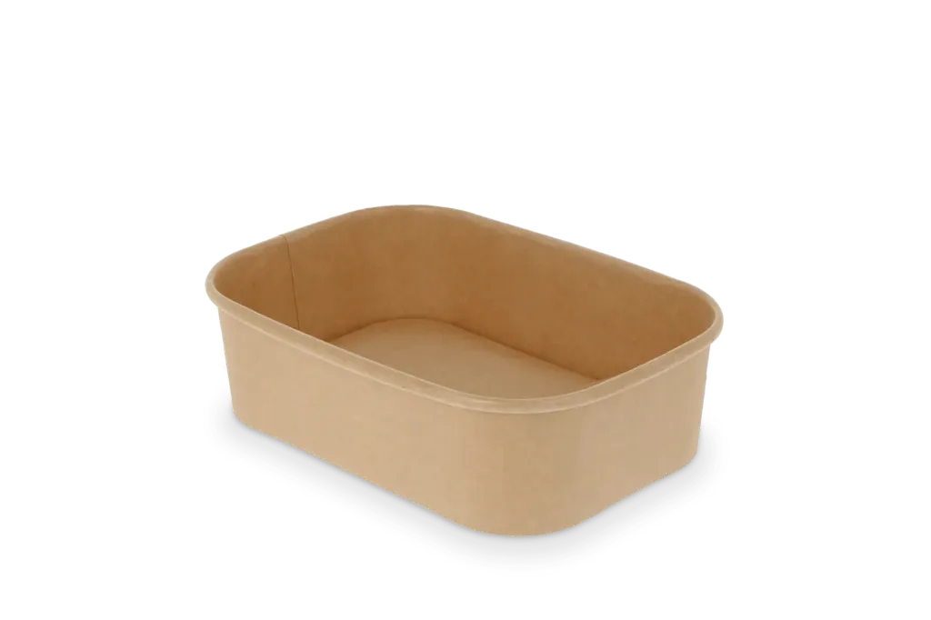 Maaltijdbak karton 650ml Kraft | 300 st.