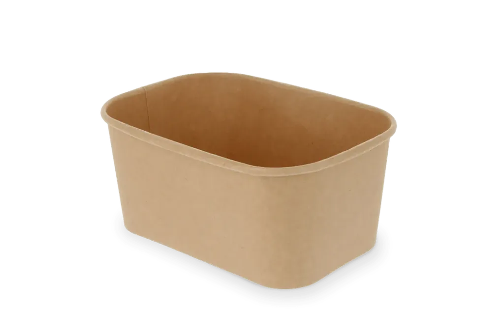 Maaltijdbak karton 1000ml Kraft | 300 st