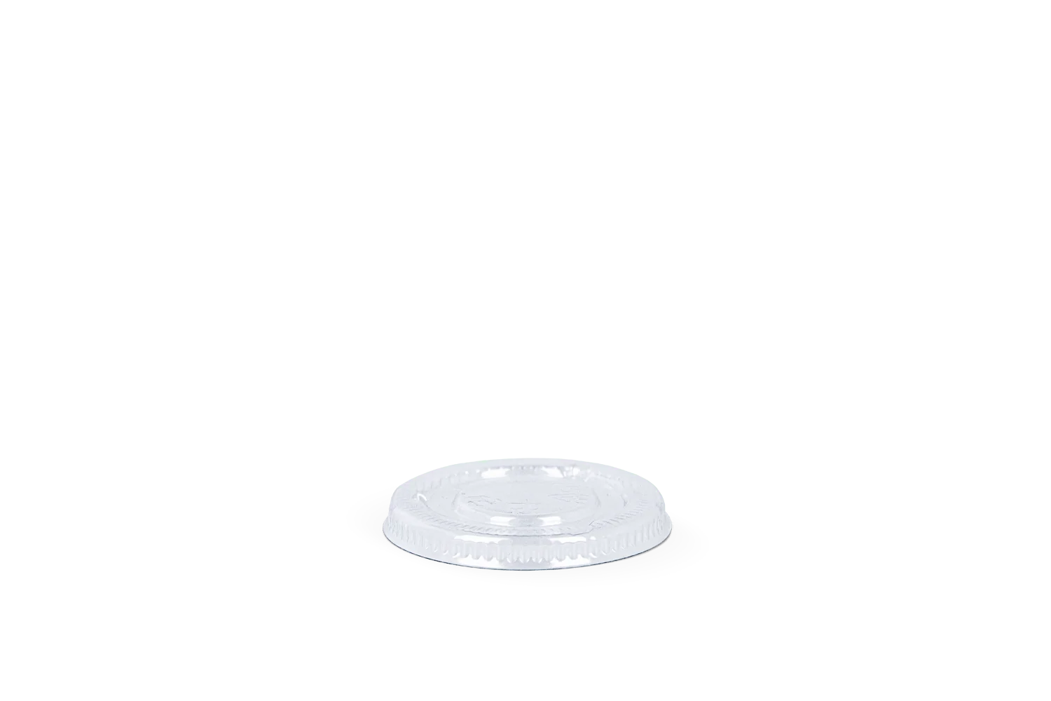 Deksel Saus Cup 45ml-60ml-90ml-120ml Ø62mm Transparant PET - 2000 st.