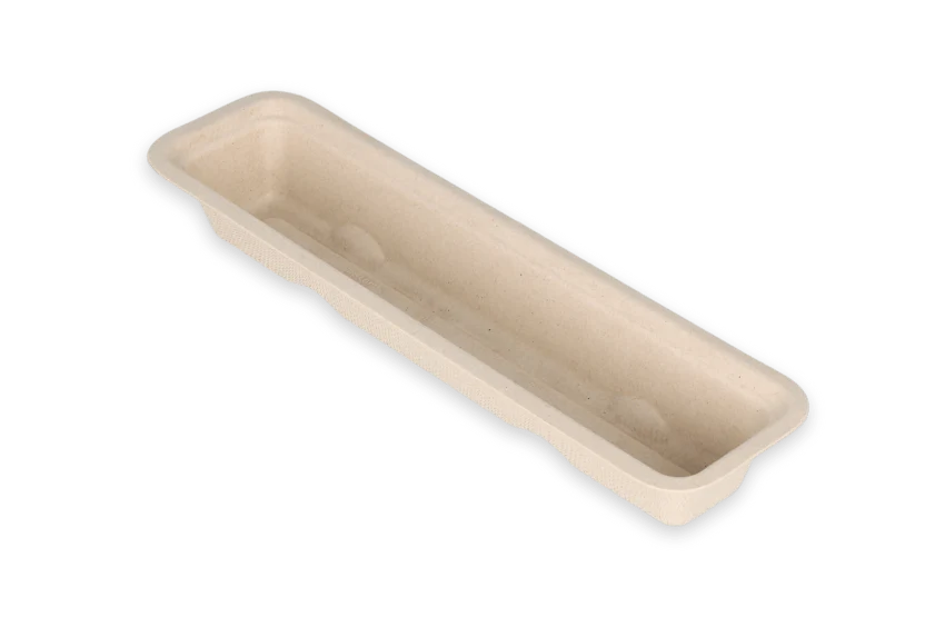 [116S] Snackbakje A16S (smal) suikerriet BIO