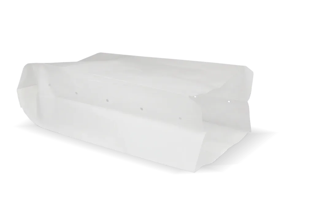 [328W] Snackzakken nr 28 (2 pond) - Wit 50gr | 10kg