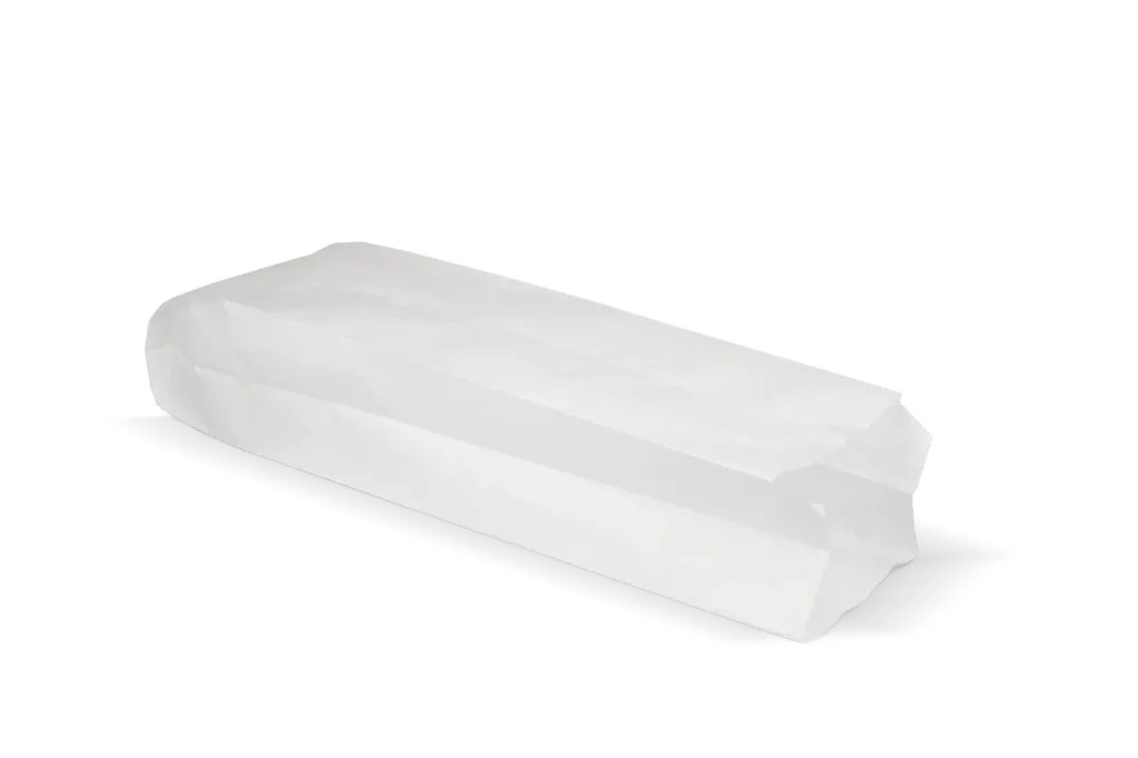 [311W] Snackzakken nr 11 (frikandel) Wit 50gr | 10kg