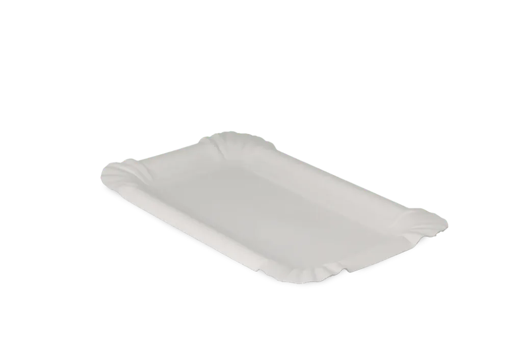 Kartonnen schaaltje ersatz gevoerd 120x180mm - 1000 stuks